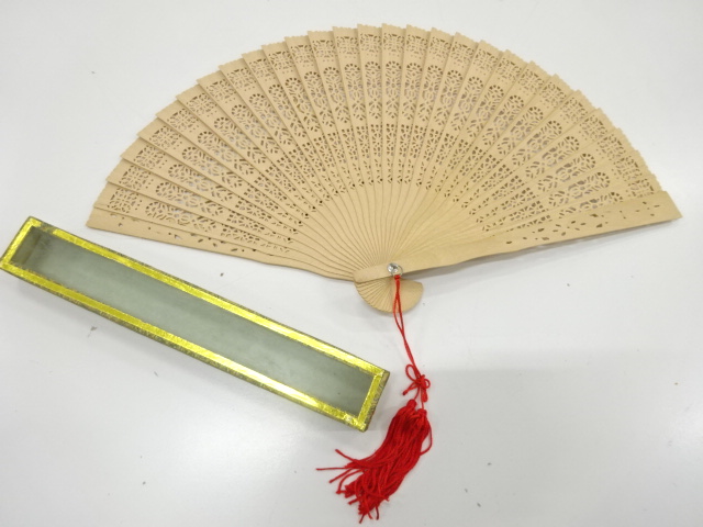 JAPANESE KIMONO / ANTIQUE FAN
